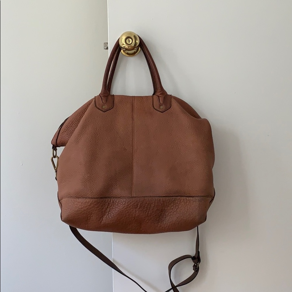 Madewell pebble leather bag